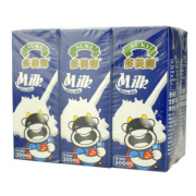 多美鲜（SUKI） 全脂纯牛奶 200ml*30盒*2箱 奶香醇厚 方便携带