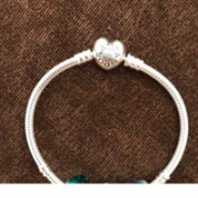 PANDORA潘多拉 爱心扣蛇骨链 基础链手链 590719
