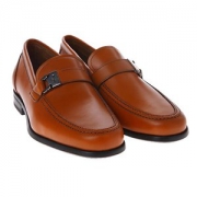 Salvatore Ferragamo LION系列 0630185 男士休闲皮鞋 +凑单品