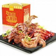 良品铺子 鸭肉零食大礼包 490g