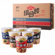 和厨 方便面FD冻干面三种口味 6杯*2件+龙须龙口粉丝100g*3袋