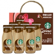 星巴克  （Starbucks） 星冰乐咖啡饮料 摩卡味 281ml*6瓶  礼品装