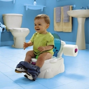 费雪牌（Fisher-Price） V2728 宝宝嘘嘘好伙伴 带音乐音效 方便清洗