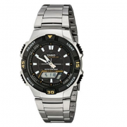 卡西欧（CASIO）  AQS800WD-1EV 男士太阳能腕表