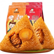 朱先森 嘉兴粽子组合装（蛋黄鲜肉粽2只+醇香鲜肉粽2只）