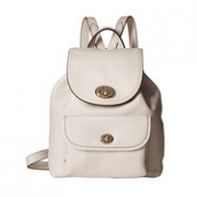 COACH 蔻驰 Mini Turnlock Tie 女士双肩背包