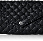 Rebecca Minkoff 女士Quilted真皮菱格手拿斜挎包