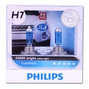 飞利浦 PHILIPS 水晶之光 H7 汽车灯泡 08-13年车型通用 2支装*2件