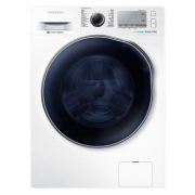 三星（SAMSUNG） WD80J6413AW 8公斤 洗烘一体滚筒洗衣机 泡泡净洗涤 智能变频