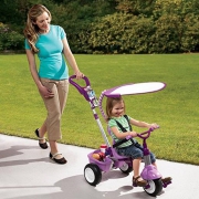 小泰克（little tikes）  3合1推行三轮车 粉色 +凑单品