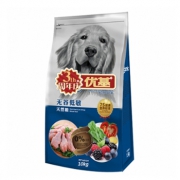 优基 无谷低敏中大型成犬粮狗粮10kg