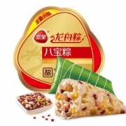 三全 速冻粽子 龙舟粽 八宝口味 520g （8只） 网兜装