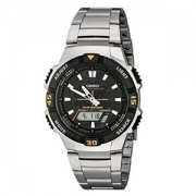 CASIO 卡西欧 AQS800WD-1EV 男士太阳能腕表