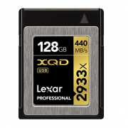 雷克沙（Lexar）  Professional 2933x 128GB XQD 2.0 存储卡