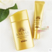 2017新款限定套装：资生堂ANESSA安耐晒防晒露60ml金瓶+15g面部专用