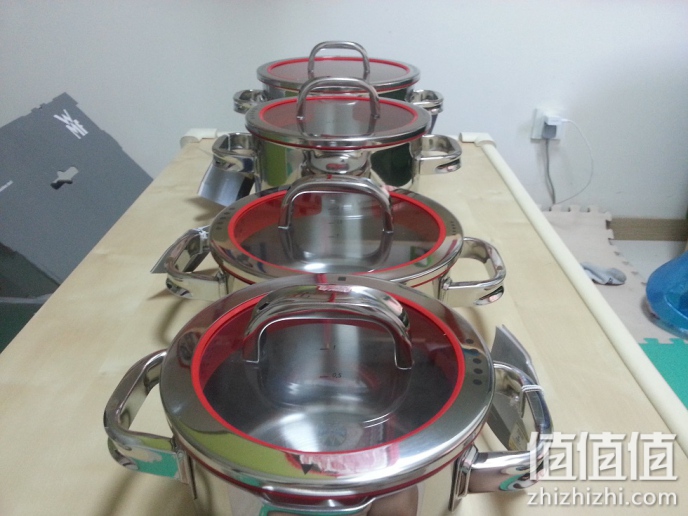 WMF福腾堡 Function 4系列套锅怎么样？我要当厨神，WMF福腾堡 Function 4系列顶级套锅开箱晒单，德国福腾堡 WMF，福腾堡 WMF炖锅