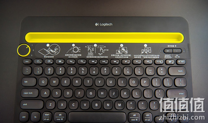 手机蓝牙键盘，Logitech 罗技蓝牙键盘怎么样？多设备/手机快速打字：Logitech 罗技 K480 无线蓝牙键盘