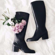 Sam Edelman 女士真皮及膝长靴 3折$75 两色