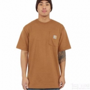 适合凑单，Carhartt 男士纯棉T恤 多色  $6.99