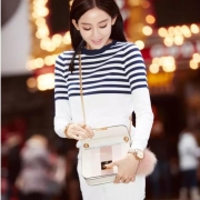 MICHAEL MICHAEL KORS Multi Stripe Sloan插色挎包 娜扎同款