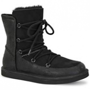 Ugg 女士 中筒系带装饰雪地靴