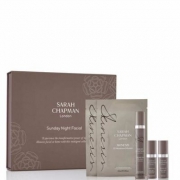 价值£68.5，Sarah Chapman 夜间五件套装（熬夜神油5ml+终极洁面15ml+夜间焕肤精华5ml+面膜2片+洁肤手套）新低£34.3（£49 额外7折）