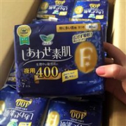 再降！日本花王透气F系列夜用棉柔卫生巾40cm*7片 16包装
