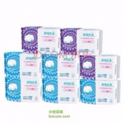 PureCotton 全棉时代 奈丝公主全棉亲肤超薄系列卫生巾 8包组合装