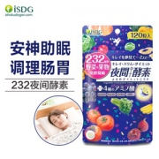 ISDG 232种果蔬夜间酵素 120粒 日本进口
