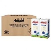 Anchor 安佳 UHT超高温灭菌 全脂牛奶 1L*12整箱装