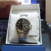 SEIKO 精工 SNE047 男士太阳能腕表