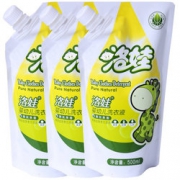 洛娃 婴幼儿童洗衣液清淡果香500ml*3袋 9.9元