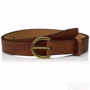 Fossil 化石 Lazered Lines 女士真皮复古皮带 Prime会员凑单免费直邮含税