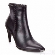 ECCO 爱步 型塑 女士真皮铆钉高跟短靴 $76