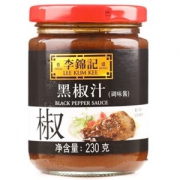 李锦记 黑椒汁 230g *2件