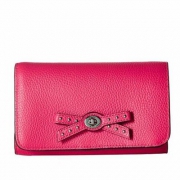 COACH Bow Turnlock  蔻驰 女士真皮钱包 $64.99