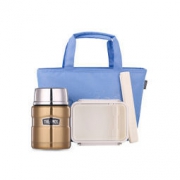 京东PLUS会员： THERMOS 膳魔师 SK300L 不锈钢高真空闷烧罐 午餐组套装 +凑单品