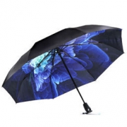 Paradise 天堂伞（UPF50+）全遮光黑胶三折晴雨伞 31803E*4件