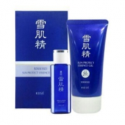 SEKKISEI 雪肌精 精华防晒啫喱套装 *4件 +凑单品