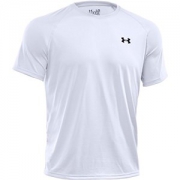 Under Armour 男士 Tech 短袖 Tech 短袖 T 恤衫白色L号