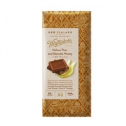 新西兰进口 Whittakers 纳尔逊香梨麦卡卢蜂蜜巧克力 100g*2盒*2份