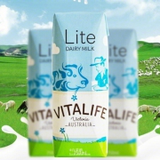Vitalife 低脂牛奶250ml*24*4件+凑单品