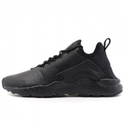 耐克 NIKE 女鞋运动鞋 AIR HUARACHE RUN ULTRA PRM 华莱士黑武士潮款休闲鞋 859511-002 黑色 35.5码/5