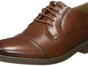 Clarks 其乐 Garren Cap 男士真皮系带休闲鞋