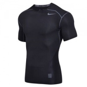 耐克（NIKE）健身服  HYPERCOOL COMP SS GC XL码 男子训练紧身短袖 826592-010 黑色
