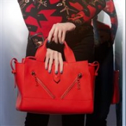 Kenzo 高田贤三 Kalifornia 经典手提包 红色