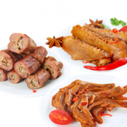 限地区： 煌上煌 保鲜装 鸭脖260g+鸭翅240g+鸭掌230g 共730g  24.82元（29.9元，2件8.3折）
