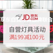 京东自营灯具品牌联合活动