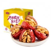 楼兰蜜语 红枣夹核桃 礼盒装 600g