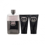 GUCCI 古驰  罪爱男士淡香水 EDT 90ml+沐浴乳 50ml+须后膏 50ml